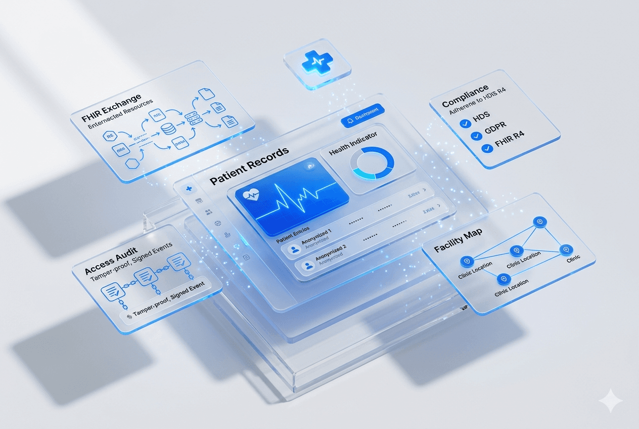 Plateforme de données de santé certifiée HDS