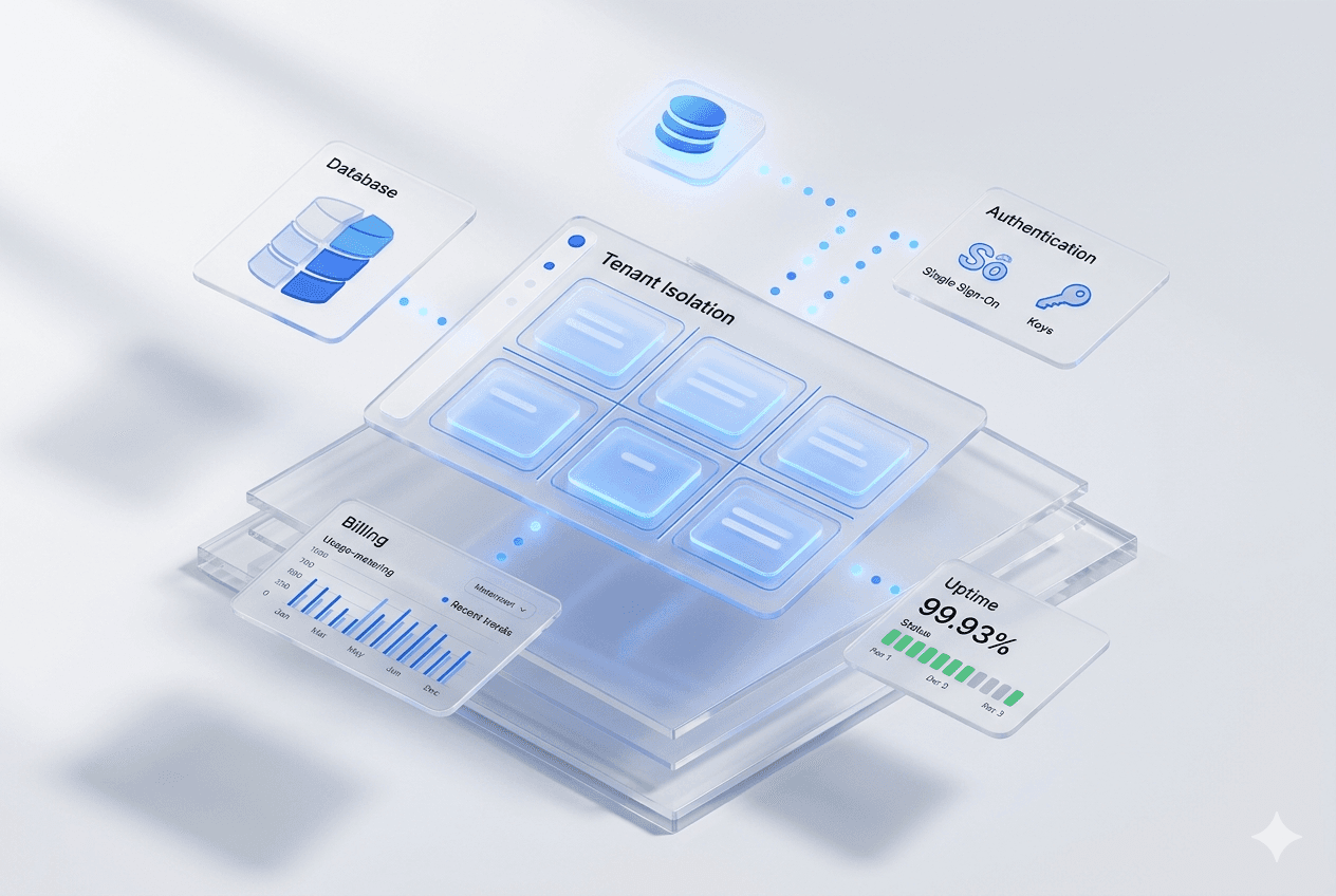 Plateforme SaaS multi-tenant avec isolation PostgreSQL